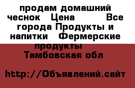 продам домашний чеснок › Цена ­ 100 - Все города Продукты и напитки » Фермерские продукты   . Тамбовская обл.